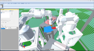 ロボットシミュレーションソフト【FRSim】